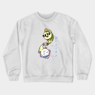 kawaii pisces Crewneck Sweatshirt